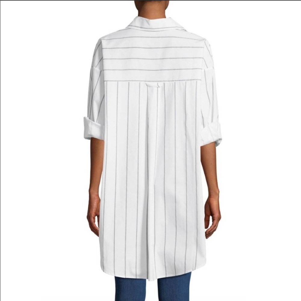 Caara Asymmetrical Button Down - image 2